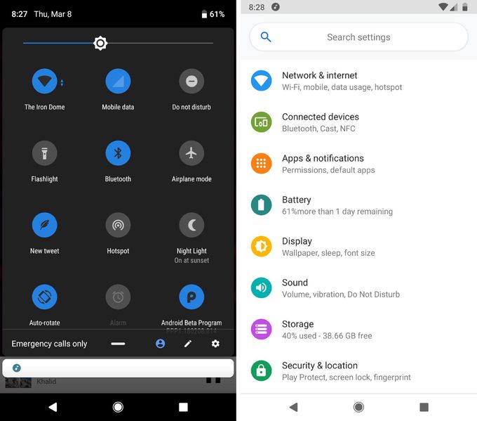 5 điểm mới trên Android P hấp dẫn người dùng